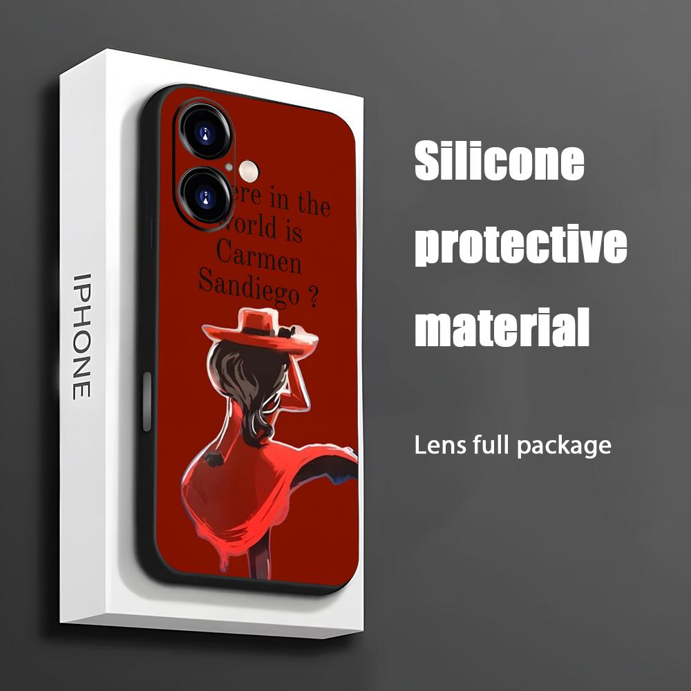 Phone Cases Bulk - Hot Carmen Sandiego Cartoon Phone Case