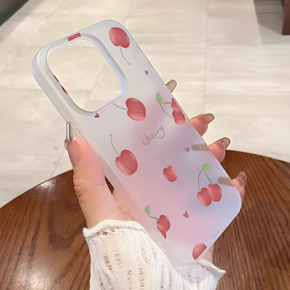 Phone Cases For Iphone 15 - Cherry Phone Case Frosted For iPhone