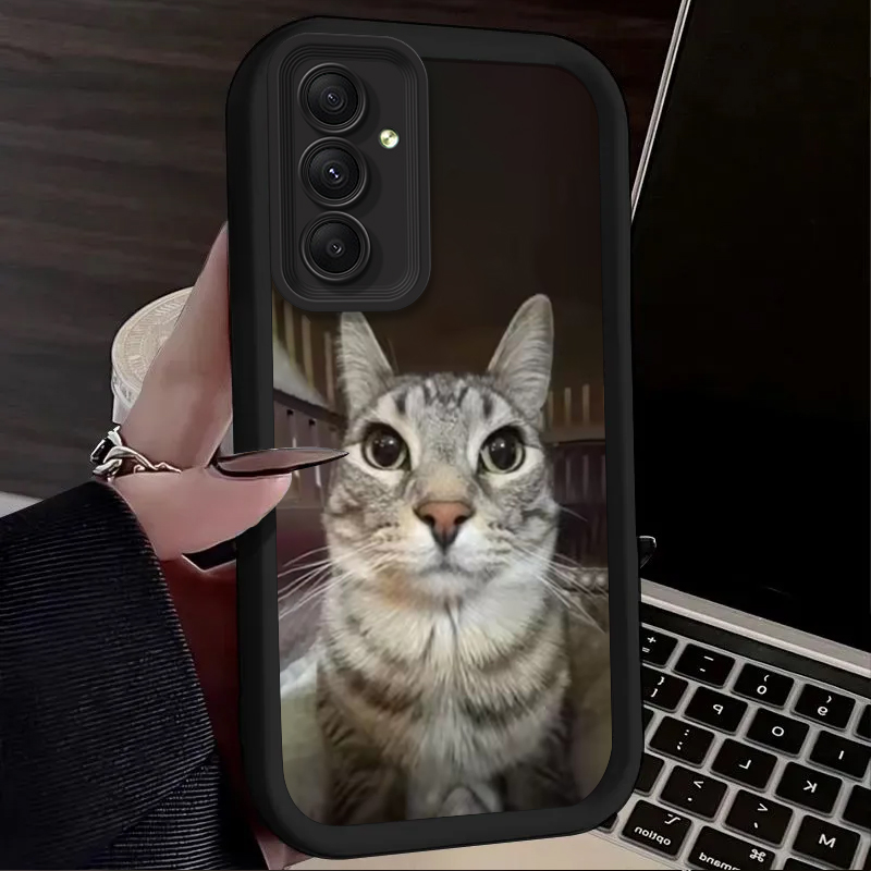 Trendy Cat Smoking Phone Case  - đánh giá và giá Phone Cases Samsung A14
