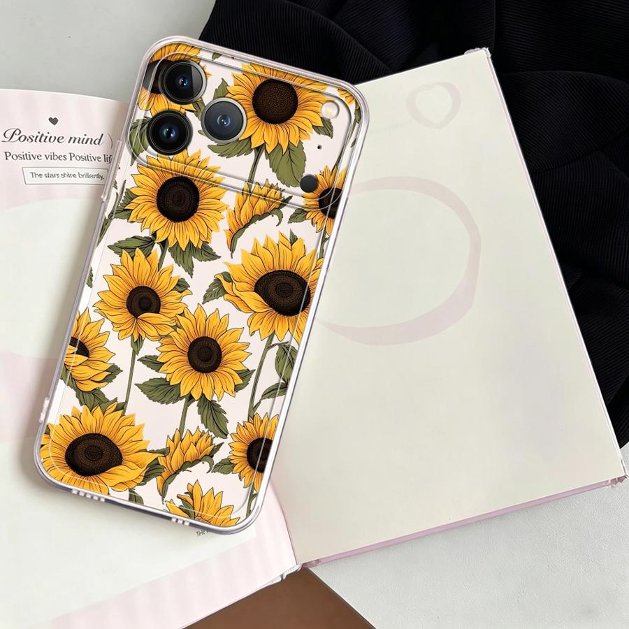 Cute Sunflower Pattern Case fo - đánh giá và giá Phone Cases For Iphone 15