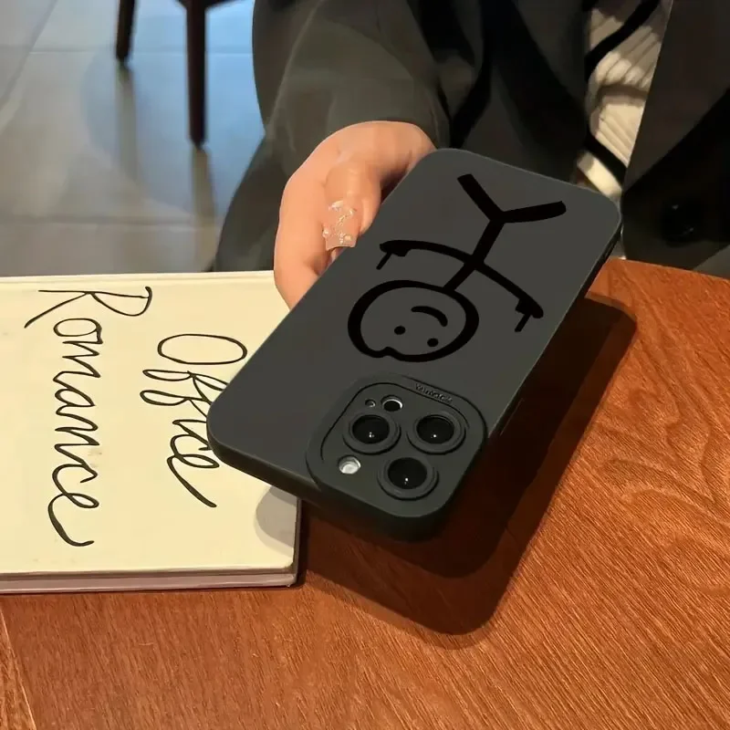 Cute Cartoon Matchman Matte Si - đánh giá và giá Phone Cases Bulk