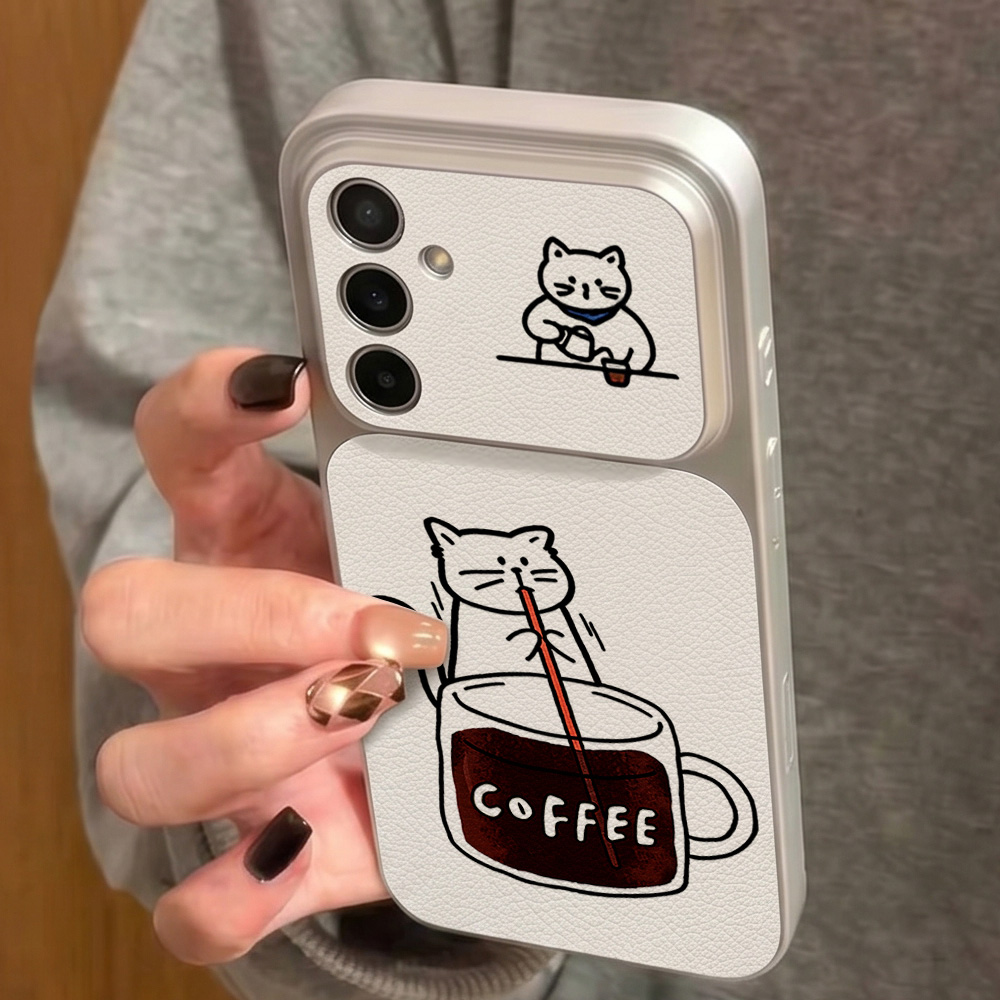 Coffee Cute Cat Phone Case For - đánh giá và giá Phone Cases Samsung A14