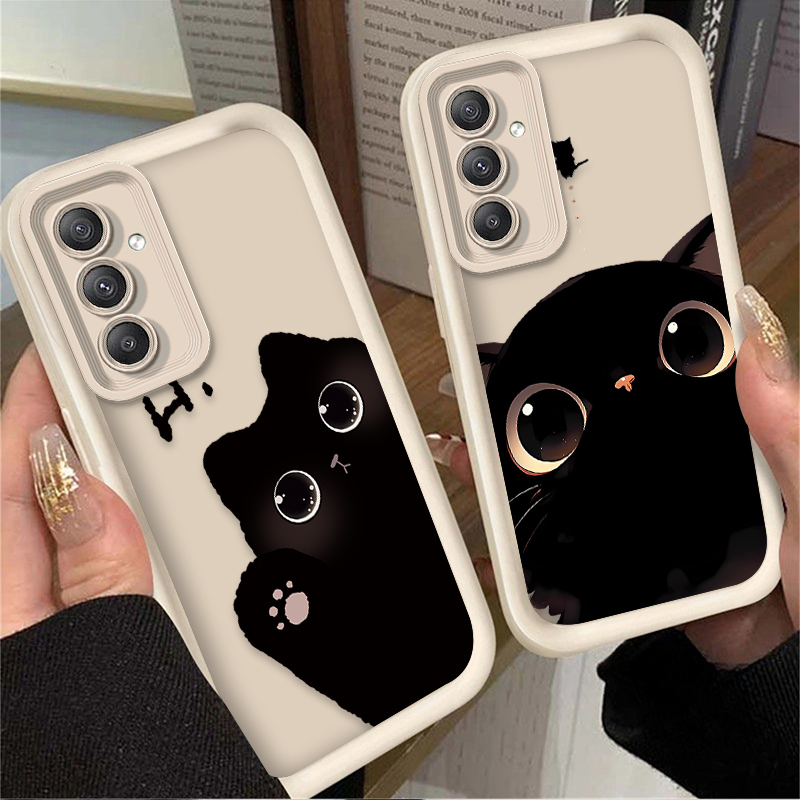 Lovely Big Eyed Cat Phone Case - đánh giá và giá Phone Cases Samsung A14