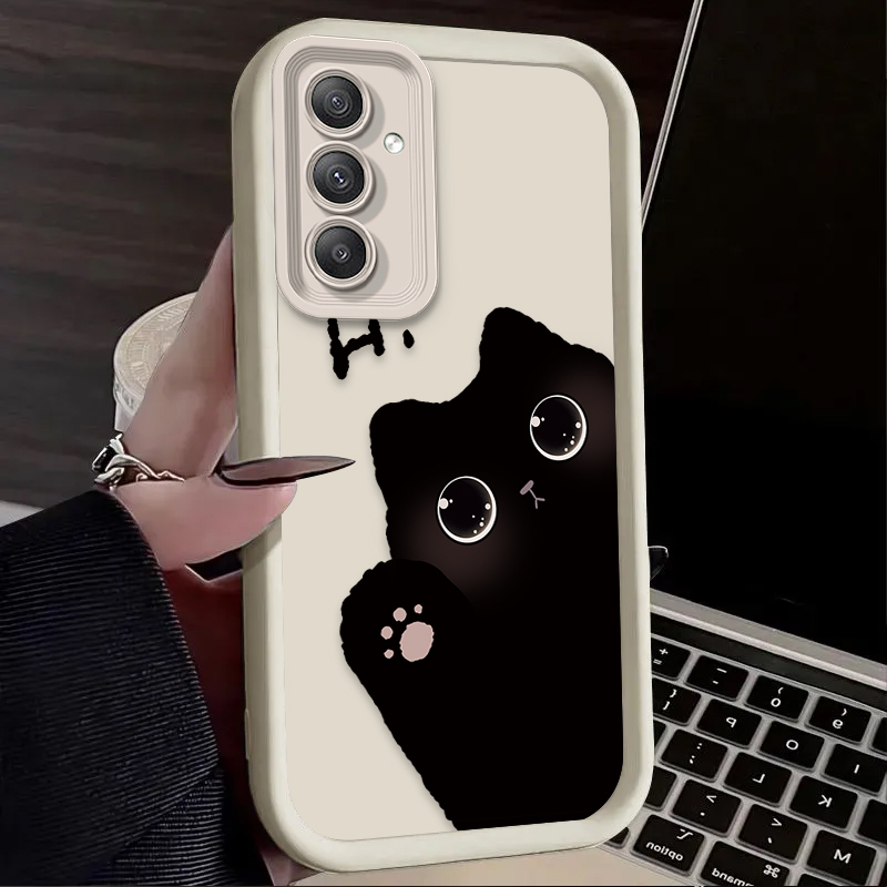 Lovely Big Eyed Cat Phone Case - đánh giá và giá Phone Cases Samsung A14