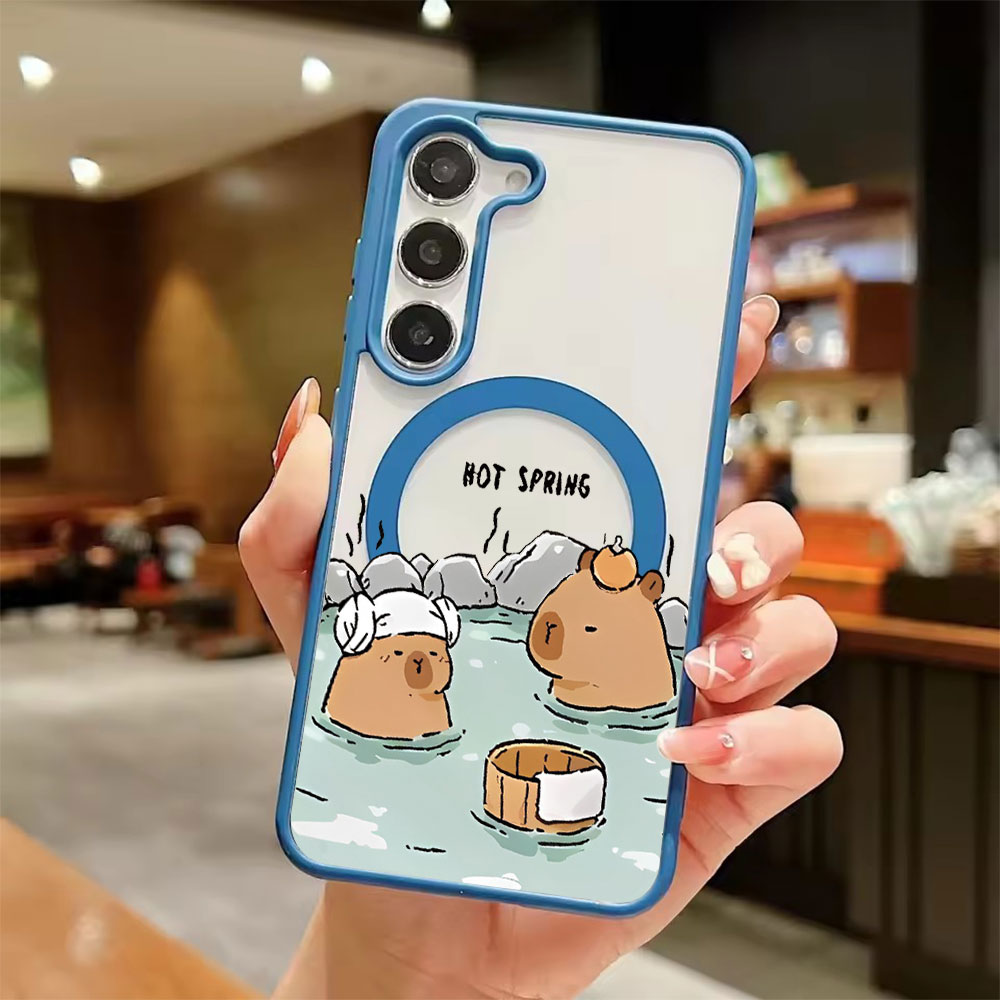 Color Transparent Magnetic Pho - đánh giá và giá Phone Cases Samsung S25