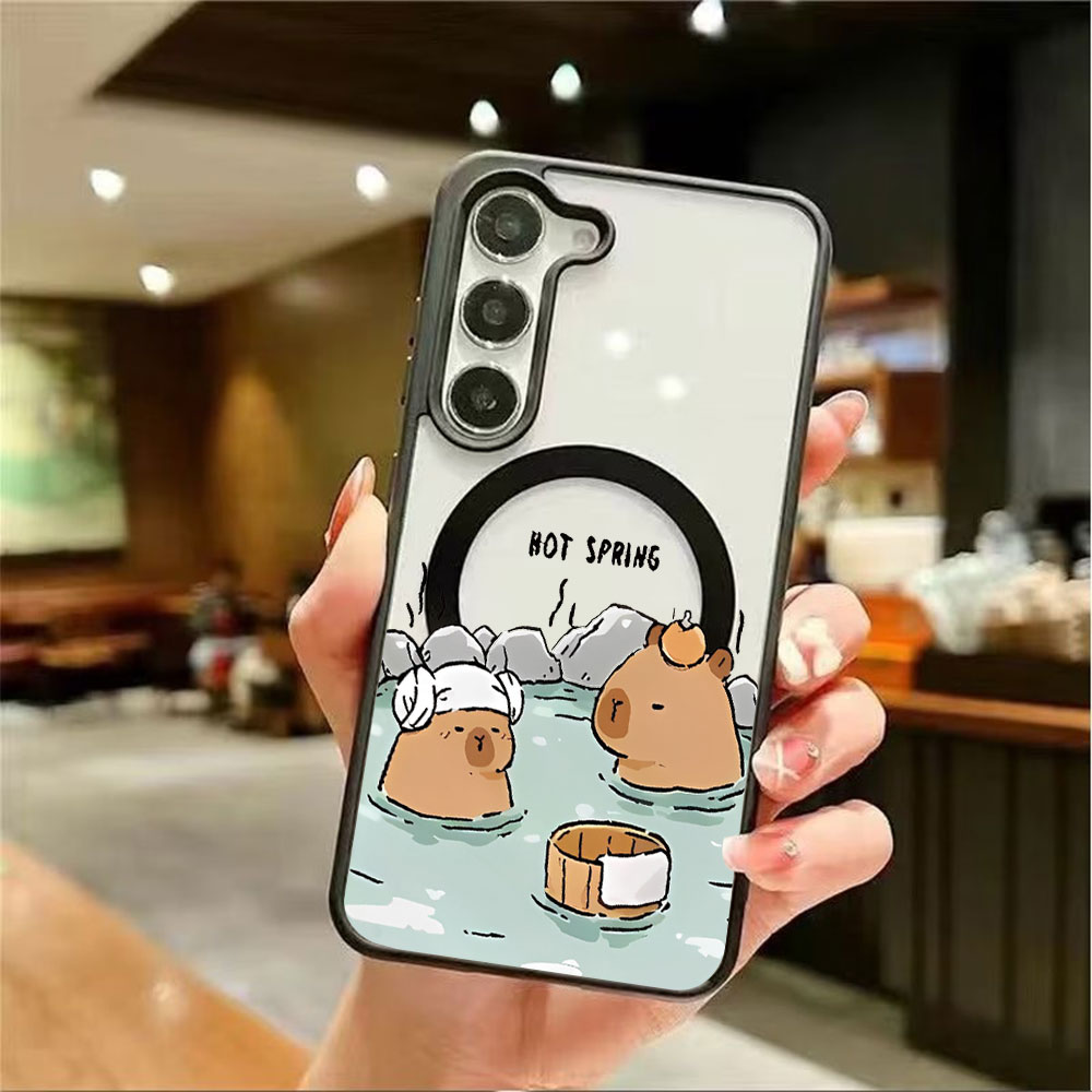 Color Transparent Magnetic Pho - đánh giá và giá Phone Cases Samsung S25