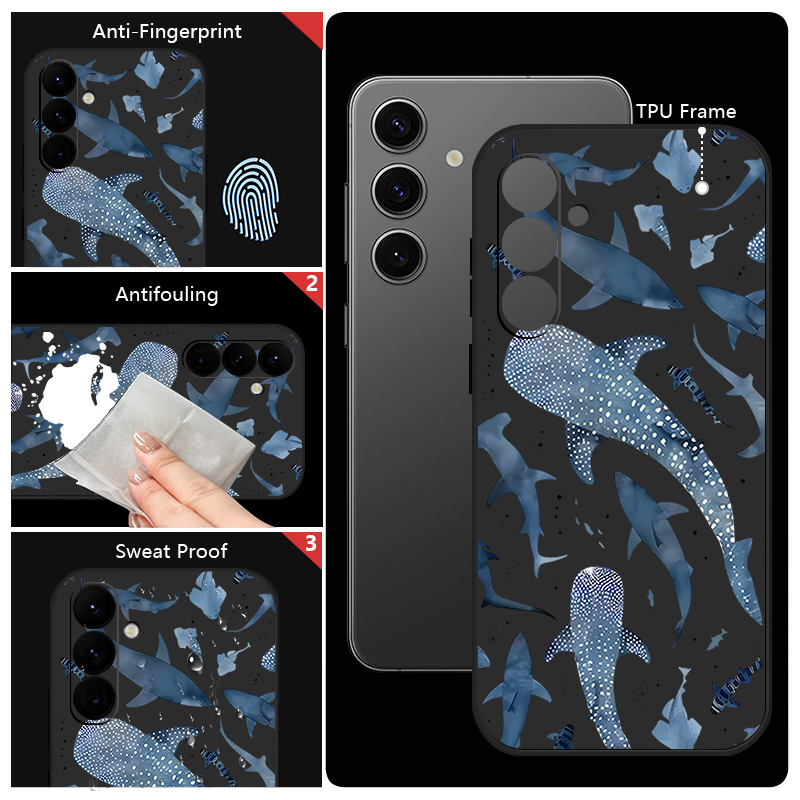 Whale Pattern Lanyard Case For - đánh giá và giá Phone Cases Samsung A14