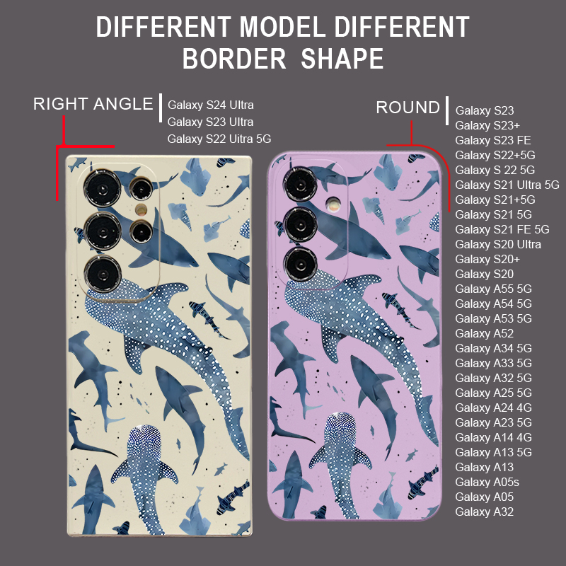 Whale Pattern Lanyard Case For - đánh giá và giá Phone Cases Samsung A14