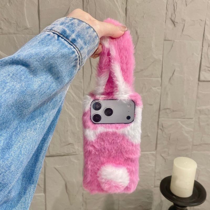 Cute Rabbit Design Fluffy Phon - đánh giá và giá Phone Cases For Iphone 15