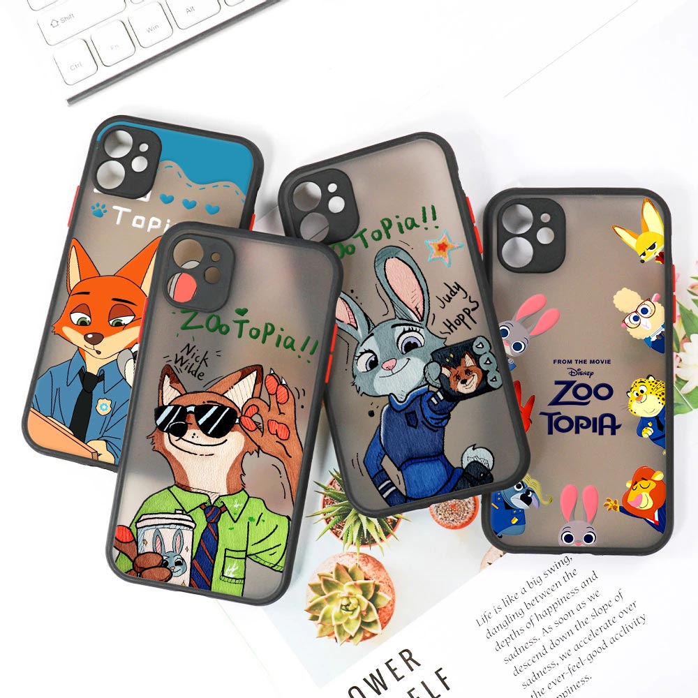 Disney Nick Judy Matte Translu - đánh giá và giá Phone Cases For Iphone 15